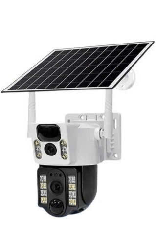 V380 Max Solar giám sát Camera 2 mắt WiFi 360 độ 1080P HD